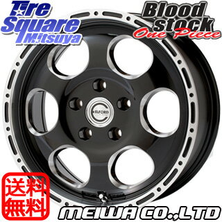 MEIWA Blood Stock One Piece ホイール 17インチ 17 X 8.0J +35 5穴 127 グッドイヤー WRANGLER DURATRAC RT サマータイヤ 285/70R17 ジープ ラングラー JK JL