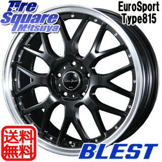 【予告5/10 Rカードで最大46倍！】 プリウスα BLEST Eurosport Type815 ホイールセット 18インチ 18 X 7.0J +38 5穴 114.3DUNLOP ダンロップ 並行輸入品 DIREZZA DZ101 ディレッツァ サマータイヤ 225/45R18