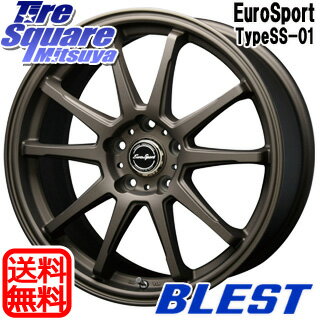 【予告4/23〜クーポン発行します！】 86 フォレスター BLEST Eurosport TypeSS-01 ホイールセット 17インチ 17 X 7.0J +45 5穴 100ピレリ DRAGON SPORT　ドラゴン スポーツ （数量限定特価） サマータイヤ 225/45R17