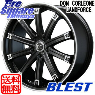 【4/15はRカードで最大44倍】 BLEST DON CORLEONE LAND FORCE ホイールセット 20インチ 20 X 8.5J +33 5穴 114.3DUNLOP ダンロップ SP SPORT MAXX スポーツ マックス 050+ FOR SUV サマータイヤ 245/45R20