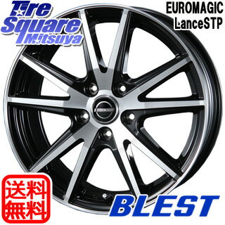 【4/15はRカードで最大44倍】 BLEST EUROMAGIC Lance STP ホイールセット 16インチ 16 X 6.5J +48 5穴 100YOKOHAMA ヨコハマ エコス ECOS ES31 サマータイヤ 195/60R16