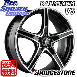 ブリヂストン PLAYZ プレイズ PX-C サマータイヤ 185/60R15ブリヂストン BALMINUM V5 ホイール 4本セット 15インチ 15 X 6 +45 5穴 100