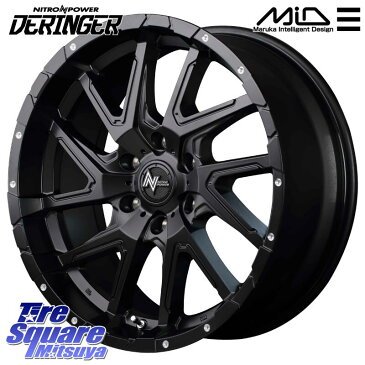 ミシュラン 2019年製 X-ICE XI3+ エックスアイス XICE 3+ スタッドレス 正規品 265/65R17 MANARAY NITRO POWER DERINGER デリンジャー ホイールセット 17インチ 17 X 8.0J +20 6穴 139.7