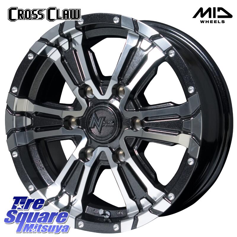 MANARAY MID ʥȥѥ CROSS CLAW ۥ 15 15 X 6.0J +33 6 139.7 ROADSTONE ɥȡ ROADIAN CT8 RO-CT8 ޡ 195/80R15 107*105 ϥ 200