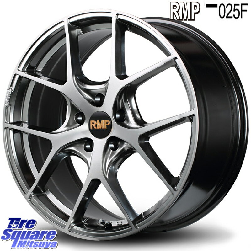 MANARAY MID RMP - 025F ホイール 19インチ 19 X 8.0J +38 5穴 114.3 グッドイヤー EAGLE RS-A2 イーグル RSA2 正規品 新車装着 サマータイヤ 245/45R19 NX