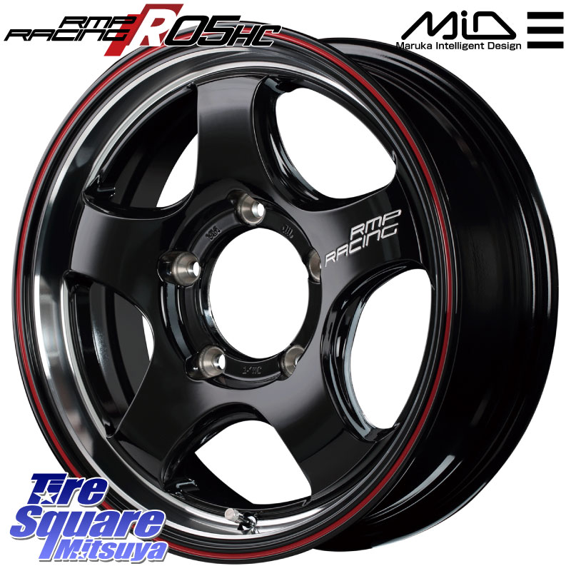 MANARAY MID RMP RACING R05HC ジムニー ホイール 16 X 5.5J +20 5穴 139.7 ホイールのみ 4本価格