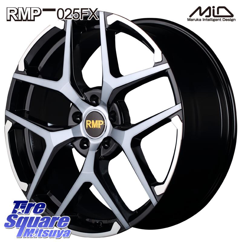 【9/1はワンダフルデーでポイントアップ！】 MANARAY MID RMP - 025FX キャップ（ゴールド）18インチ 18 X 7.0J +50 5穴 100 コンチネンタル EcoContact6 エココンタクト6 95Y XL MO 並行 225/45R18