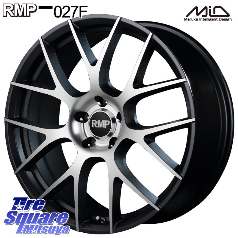 MANARAY MID RMP - 027F 19インチ ホイール 19 X 7.5J +48 5穴 114.3 ホイールのみ 4本価格 C-HR UX ZR-V