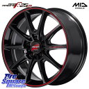 MANARAY MID RMP RACING R25Plus ホイール 17インチ 17 X 7.5J +48 5穴 114.3 KUMHO ECSTA PS31 エクスタ サマータイヤ 215/45R17 リーフ