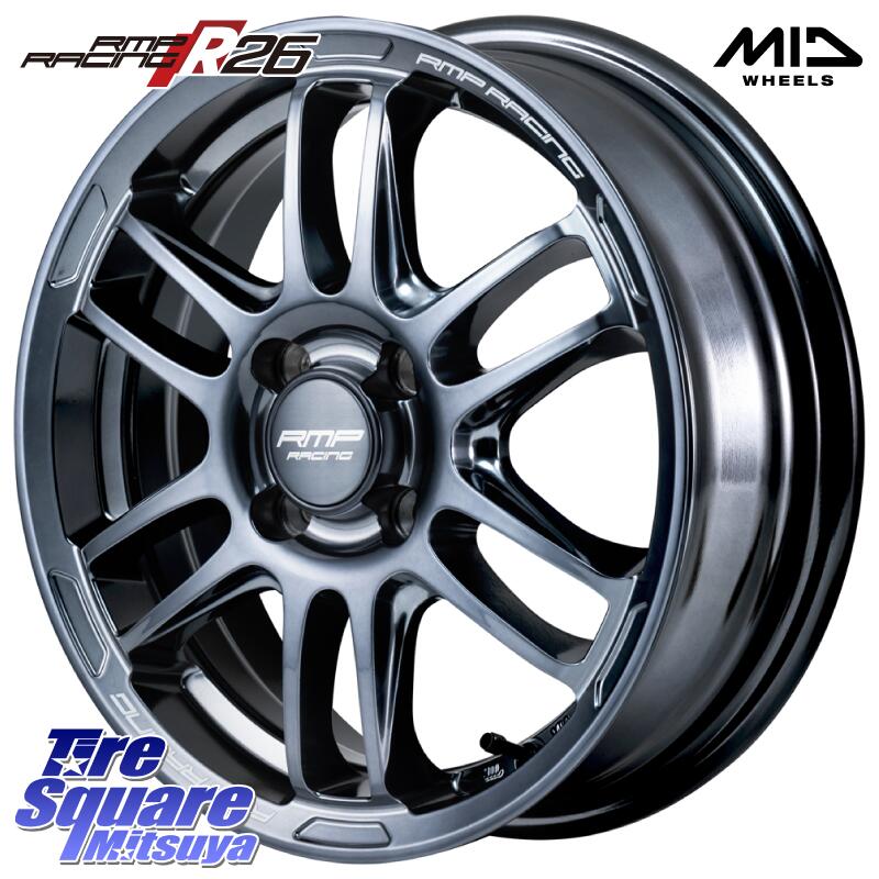 MANARAY MID RMP RACING R26 TITAN ۥ 16 16 X 6.0J +50 4 100 ۥΤ 4ܲ  ȥ