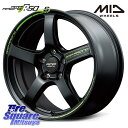 MANARAY MID RMP RACING R50 TypeS ホイール 17インチ 17 X 7.0J +48 5穴 114.3 FORCELAND Vitality F22 在庫● サマータイヤ 215/45ZR17 2025年製 215/45R17(2)