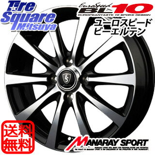 コンチネンタル ComfortContact TM CC6 165/55R14MANARAY EUROSPEED BL10 ホイール 4本セット 14インチ 14 X 4.5 +43 4穴 100