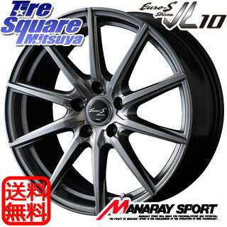 YOKOHAMA ADVAN Sport V105 サマータイヤ 225/50R17 MANARAY Euro Stream JL10 ホイールセット 4本 17インチ 17 X 7 +38 5穴 114.3