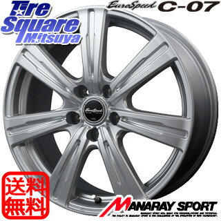 【予告4/23〜クーポン発行します！】 オデッセイ エスティマ MANARAY Euro Speed C-07 ホイールセット 15インチ 15 X 6.0J +45 5穴 114.3TOYOTIRES トーヨー タイヤ 国内メーカー SD-7 サマータイヤ 205/65R15