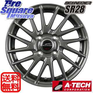 YOKOHAMA ヨコハマ ice GUARD6 アイスガード ig60 155/65R13MANARAY SCHNEIDER SR28 ホイール 4本セット 13インチ 13 X 4 +43 4穴 100