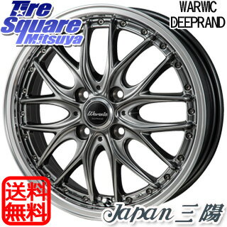 MONZA Warwic DEEPRAND ホイール 15 X 5.5J +43 4穴 100 KUMHO ECSTA HS52 エクスタ サマータイヤ 185/55R15 フィット ノート サクシード