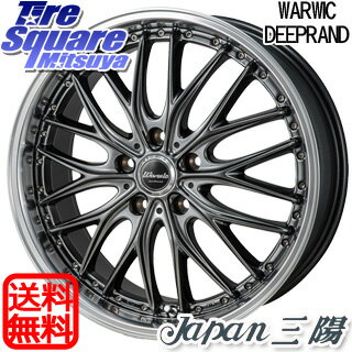 MONZA Warwic DEEPRAND ホイール 18 X 8.0J +40 5穴 114.3 グッドイヤー EAGLE F1 ASYMMETRIC2 イーグル F1 アシメトリック2 N0 正規品 新車装着 サマータイヤ 235/45R18