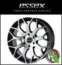 【最大1,500円OFFクーポン】17インチホイール単品ESSEX-EM 17×7.0J　6/139.7 +43（キャラバン用） ブラックポリッシュ 新品アルミホイール1本価格エセックス