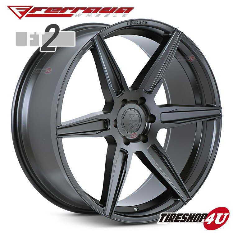 24インチ Ferrada wheels FT2 24×10.0JPCD:6/139.7・6/135 color:マットブラック 新品アルミホイール単品1本価格 フェラーダホイールズ コンケーブ