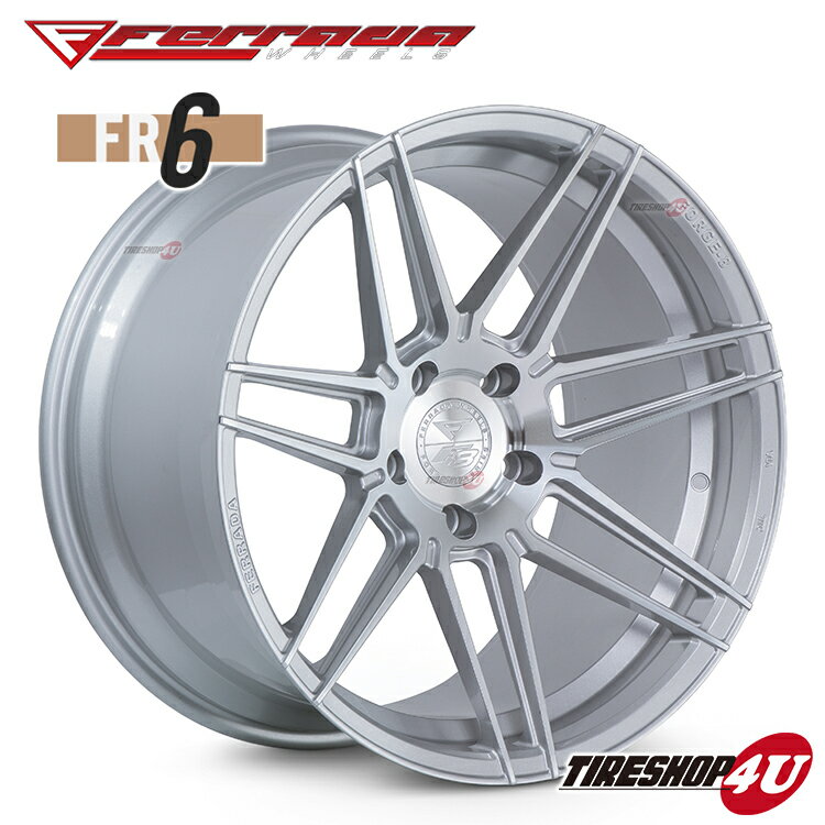 20インチ Ferrada wheels Forge-8 FR6 20×10.5JPCD:5/112・5/114.3・5/120・5/130 color:マシンシルバー 新品アルミホイール単品1本価格 フェラーダホイールズ コンケーブ