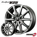 14インチ Euro Speed V25 14x4.5J 4/100 45 メタリックグレー EuroSpeed ユーロスピード V25 ソリオ デリカD2対応新品アルミホイール単品1本価格4本購入で送料無料