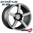 1台分4本購入で送料無料 代引き不可 19インチProdrive GC-05N 19×8.0J　5/114.3 +50 BB（ブリティッシュブラック） FACE 1/DISK L2 鍛造 プロドライブ GC05N 新品アルミホイール1本価格