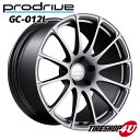 1台分4本購入で送料無料 代引き不可 20インチProdrive GC-012L 20×9.5J　5/120 +17 HUB:72.5ΦBB（ブリティッシュブラック） FACE21/DISK D3 鍛造 プロドライブ GC012K 新品アルミホイール1本価格 BMW 取付ボルト付属