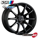 1台分4本購入で送料無料 18インチSSR GTV02 18×9.0J 5/114.3 45 HUB:73Φフラットブラック 鋳造 新品アルミホイール1本価格 tanabe（タナベ） FFT（フローフォーミング）