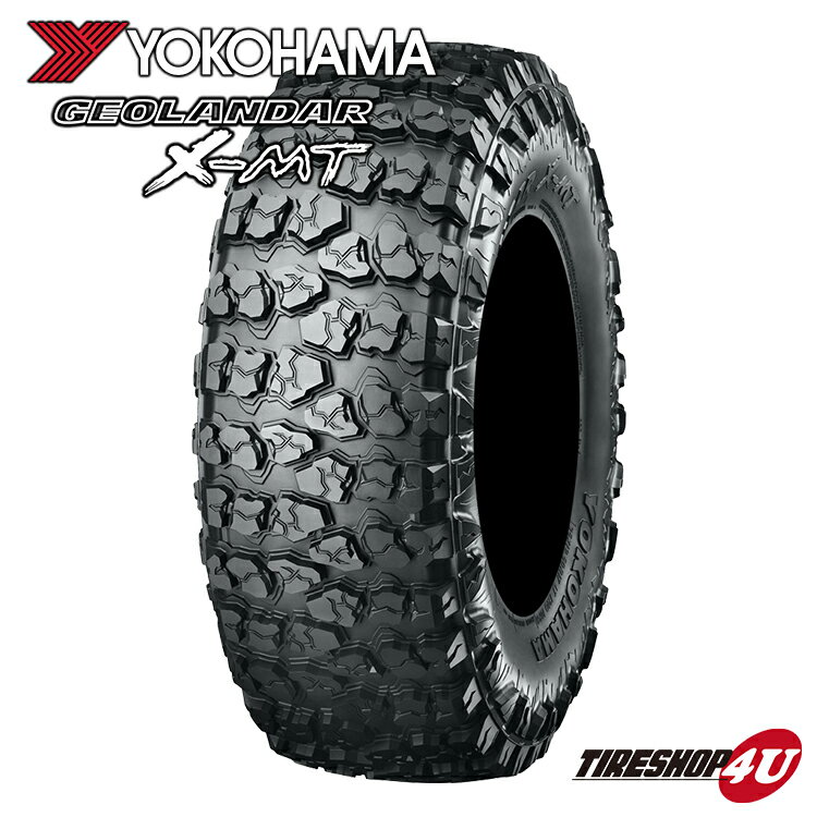 【最大2,000円OFF】【取付対象】 4本セット 送料無料 新品 YOKOHAMA GEOLANDER X-M/T G005 37x13.50R17 121Q LTヨコハマ ジオランダー X MT サマータイヤ ラジアルタイヤ 4本価格 SUV ピックアップトラック マッドテレーン オフロード 37x13.50-17