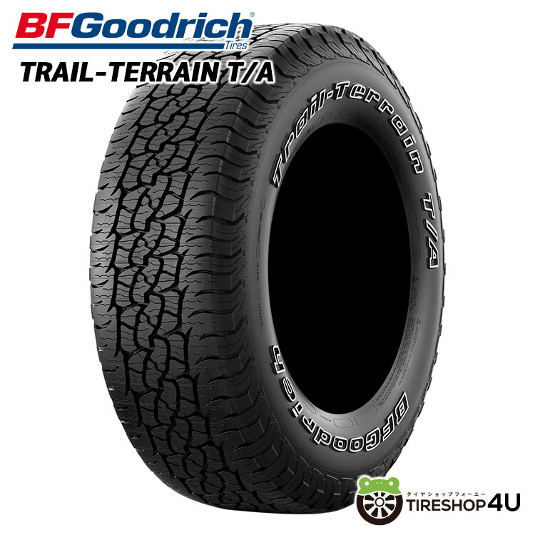 【取付対象】 送料無料 新品 BFGoodrich TRAIL-TERRAIN T/A 265/60R18 110T ORWLグッドリッチ トレール テレーン アウトラインホワイトレター サマータイヤ ラジアルタイヤ 単品 1本価格 BFG オールテレーン ブロックタイヤ 265/60-18