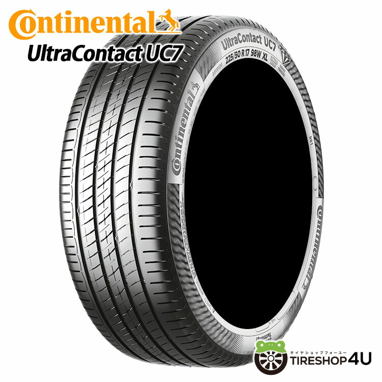 【取付対象】 4本セット 送料無料 新品 CONTINENTAL UltraContact UC7 255/45R18 99Yコンチネンタル ウルトラコンタクト サマータイヤ ラジアルタイヤ 単品 4本価格 安全性 静粛性 ウェット性能 255/45-18