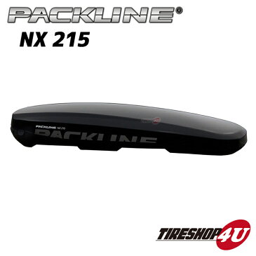 PACKLINE（パックライン） NX215 ルーフボックス ノルウェーブランド ピアノブラック容量：450L スキー/スノーボード フィッシング アウトドア ジェットバック 収納 正規品 代引き不可