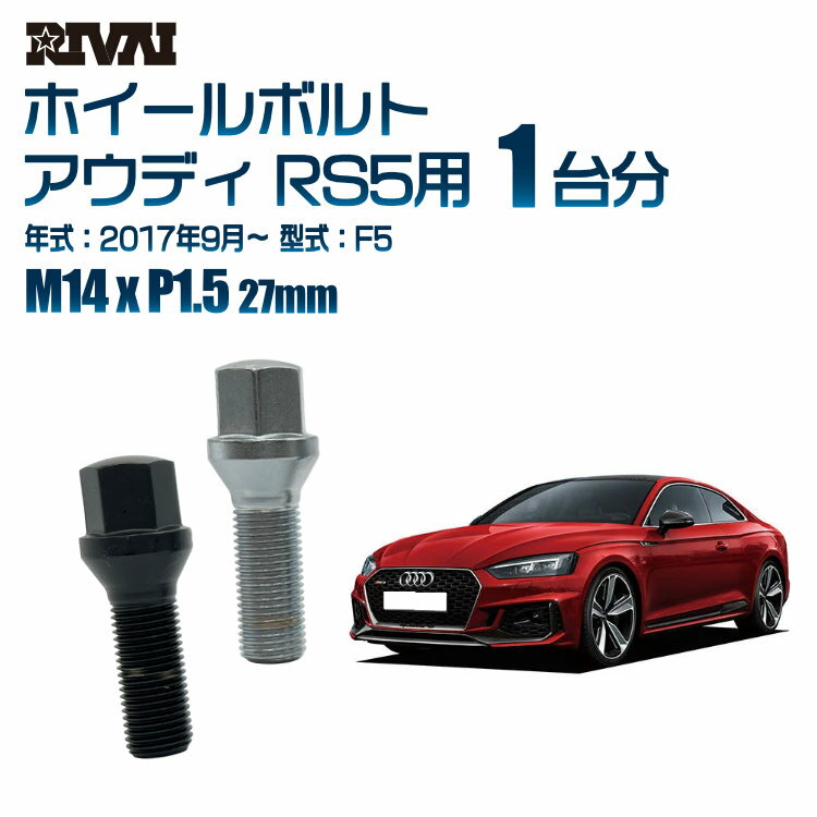 RIVAI 17HEXܥ ҳۥ M14xP1.5 27mm ֥å å ʬ 20ܥåȥǥ RS5 F5 2017ǯ9ʹ