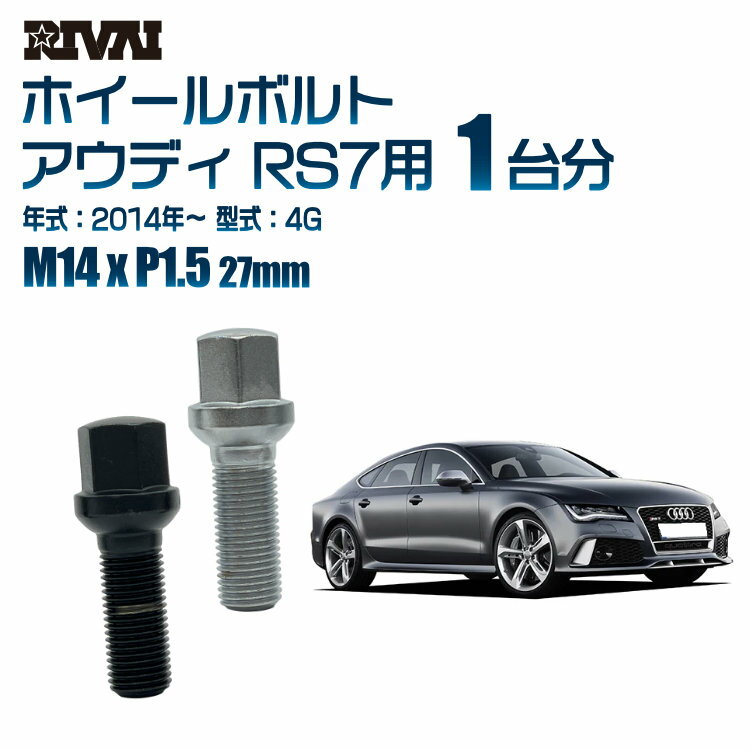 RIVAI 17HEXܥ M14xP1.5 27mm ֥å å ʬ 20ܥåȥǥ RS7 4G 2014ǯʹ