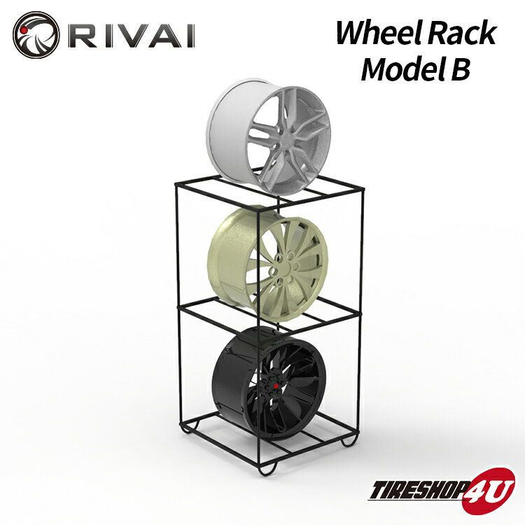 期間限定 送料無料 新品 アルミホイールラック B 24インチ対応 2段 ラック Wheel Rack 23インチ/22インチ/21インチ/20インチ/19インチ/18インチ/17インチ/店舗用什器/カー用品店/アルミホイール販売店/RIVAI/Exizzle-Line/エクシズルライン