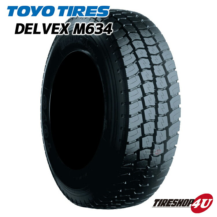 送料無料 新品 TOYO DELVEX M634 215/85R16 120/118N トーヨー デルベックス 215/85-16 サマータイヤ 夏タイヤ 1本価格 オールウェザータイヤ バン・小型トラック用 16インチ