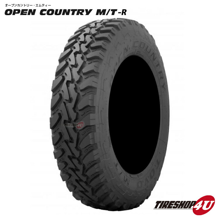 【取付対象】 2023年製 送料無料 新品 TOYO OPEN COUNTRY M/T-R 195R16 104/102Q オープンカントリーMTR オフロードタイヤ 単品 195-16 ブラックレター マッドタイヤ ブロックタイヤ オフロードタイヤ ゴツゴツ アウトドア クロカン ちょいアゲ