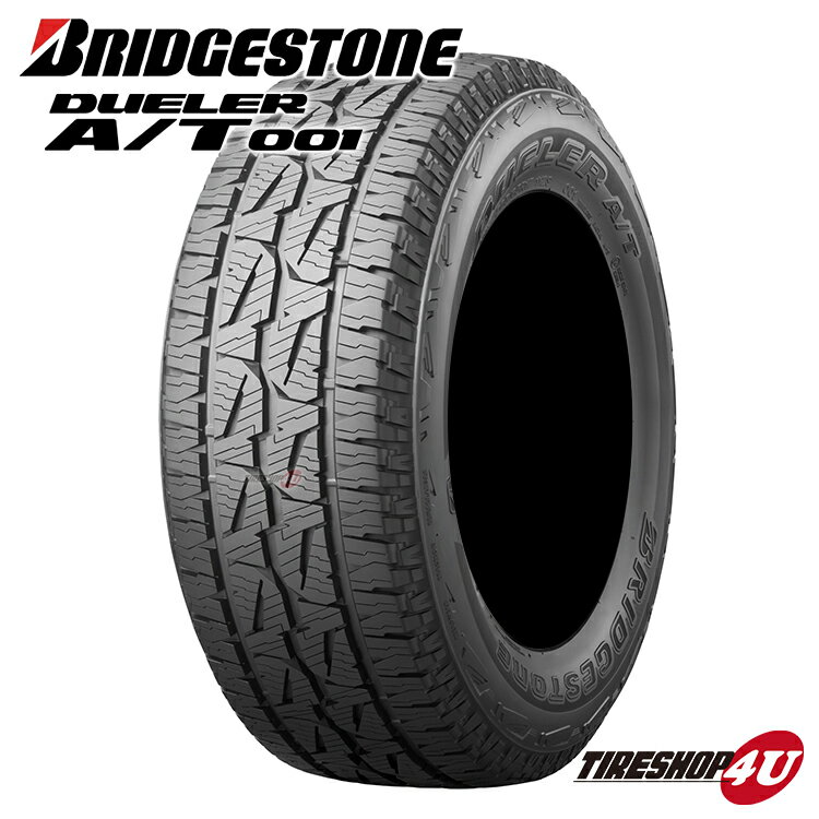 【取付対象】4本セット 送料無料 新品 BRIDGESTONE DUELER A/T 001 265/70R17 115Sブリヂストン デューラー AT サマータイヤ ラジアルタイヤ 単品 4本価格 オールテレーン 265/70-17