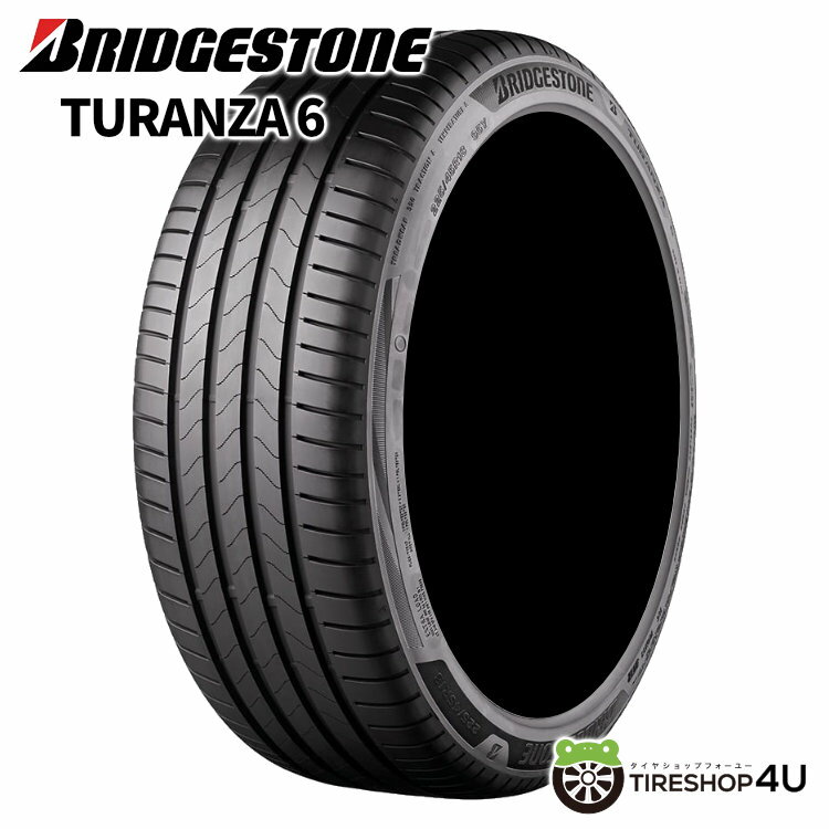 【取付対象】2023年製 送料無料 新品 BRIDGESTONE TURANZA 6 225/40R19 93Y XL ラジアルタイヤ サマータイヤ 単品 1本価格ブリヂストン トランザ ブリジストン 225/40-19