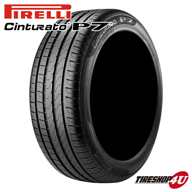 【取付対象】 送料無料 新品 PIRELLI CINTURATO P7 225/55R17 97Y AO ピレリ チンチュラート ピーセブン アウディ承認サマータイヤ ラジアルタイヤ 単品 1本価格 225/55-17