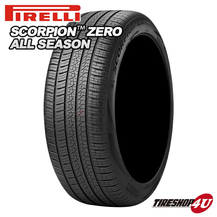 【取付対象】 残り1本 2021年製 送料無料 新品 SCORPION ZERO ALL SEASON 285/40R22 110Y XL PNCS LR ラジアルタイヤ ランドローバー承認タイヤ サマータイヤ スコーピオンゼロ オールシーズン 単品 1本価格 ピレリ PIRELLI 285/40-22