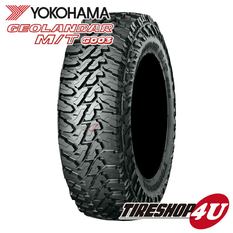 【取付対象】 4本セット 送料無料 新品 YOKOHAMA GEOLANDAR M/T G003 265/75R16 123/120Q ヨコハマ ジオランダー MT サマータイヤ ラジアルタイヤ オフロードタイヤ 単品 4本価格 LT265/75R16 265/75-16