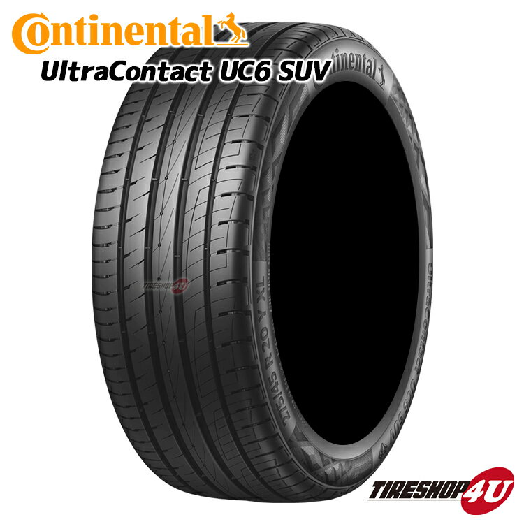 【取付対象】4本セット 送料無料 新品 Continental UltraContact UC6 SUV 275/45R20 110Y XL コンチネンタルタイヤ ウルトラコンタクト ラジアルタイヤ サマータイヤ 4本価格 275/45-20