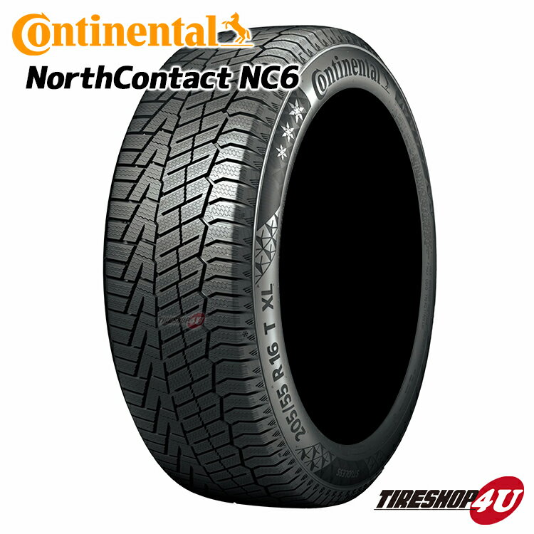 【取付対象】 送料無料 新品 正規品 Continental NorthContact NC6 235/65R17 コンチネンタルタイヤ ノースコンタクト スタッドレス ウインター スノー 単品 1本価格 メーカー取寄せ 235/65-17