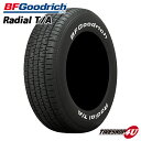 【取付対象】 4本セット 送料無料 新品 BFGoodrich Radial T/A 205/60R15 90S RWL グッドリッチ ラジアル TA ホワイトレター サマータイヤ ラジアルタイヤ P205/60R15 205/60-15