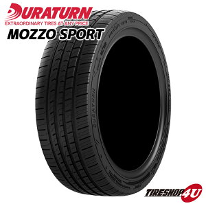 【最大2,000円OFF】【取付対象】2024年製 送料無料 新品 DURATURN MOZZO SPORT 255/50R19 107W XL デュラターン モッツォ スポーツ サマータイヤ ラジアルタイヤ 単品 1本価格 255/50-19 モゾ モッゾ