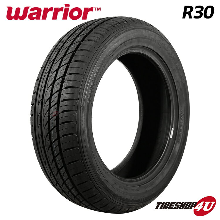 【取付対象】残り1本 2022年製 新品 タイヤ Warrior R30 205/55R16 91V ウォーリアー ウォーリア 送料無料 サマータイヤ ラジアルタイヤ 16インチ 単品 1本価格 205/55-16