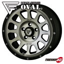 4本セット DELTA FORCE OVAL 16x7.0J 5/114.3 +35 CB 75φ マットスモークポリッシュ デルタフォース オーバルデリカD5専用設計 デリカ:D5 CV1W/CV2W/CV3W/CV5W 前期後期対応 1インチ程度のリフトアップ車に