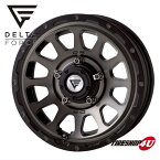 【予約販売】 4月末入荷予定 デルタフォース オーバル 16x6.0J 5/139.7 -5 CB 108.8φ マットスモークポリッシュ DELTA FORCE OVAL MAT SMOKE POLISH ホイール 1本価格 16 x 6.0J -5 5-139.7 hubφ108.8 MSP 6J スズキ ジムニーシエラ