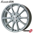 16インチ Exceeder E06 16x6.5J 5/114.3 37T メタルシルバー エクシーダー E06 新品アルミホイール単品1本価格 4本購入で送料無料 ※代引き不可 エスティマ カムリ など トヨタ車純正アルミホイール平座ナット専用